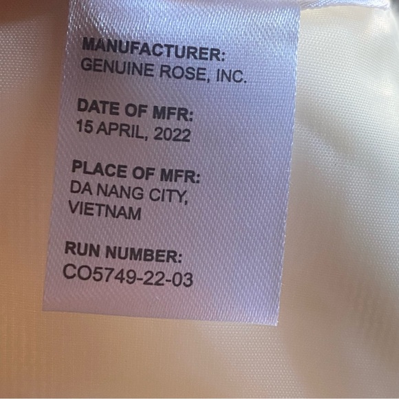 Jona Michelle Faux Fur Vest / Bolero in Off White/Cream Size 2T - Picture 6 of 6